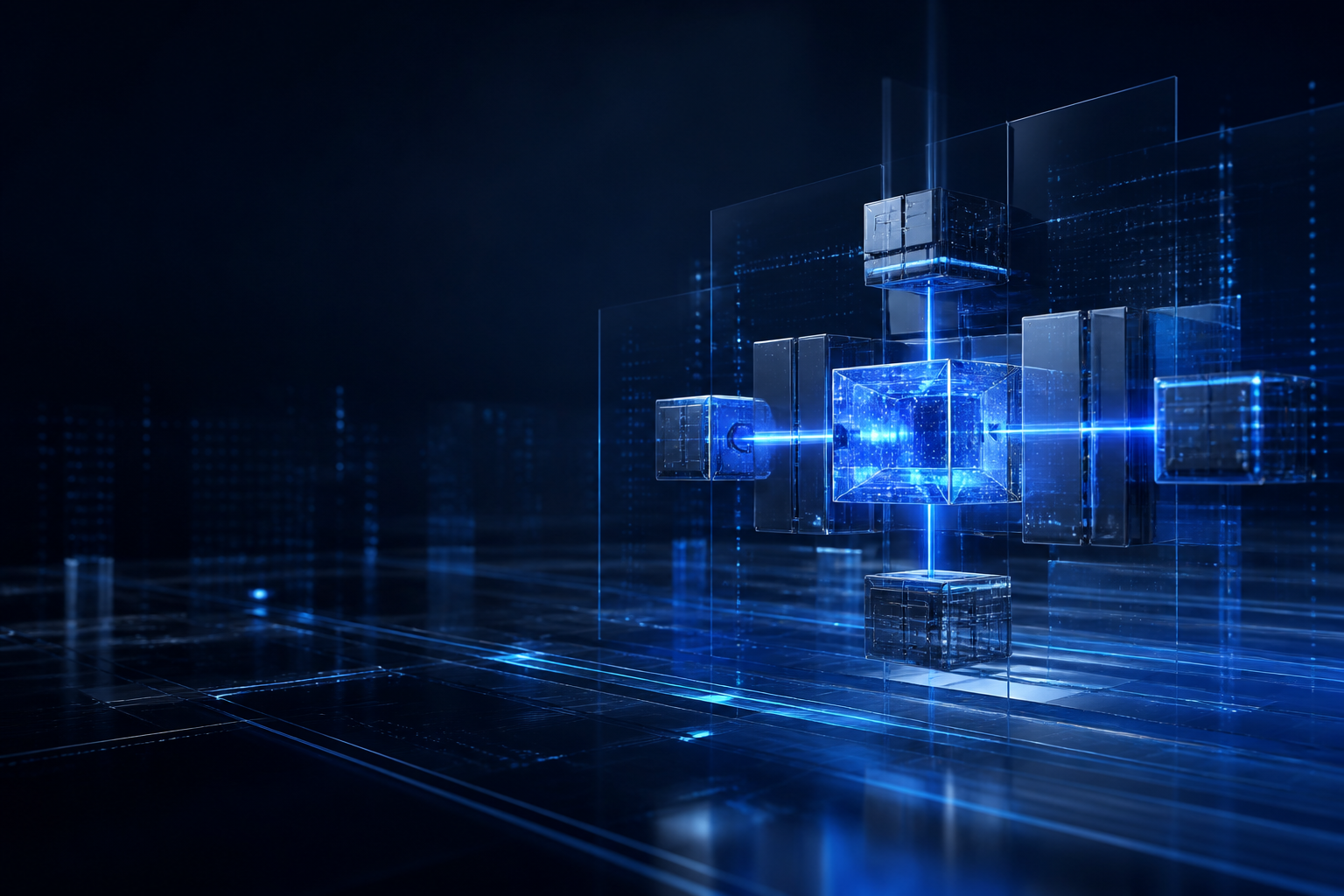 Connected digital modules representing a carefully scoped technology solution